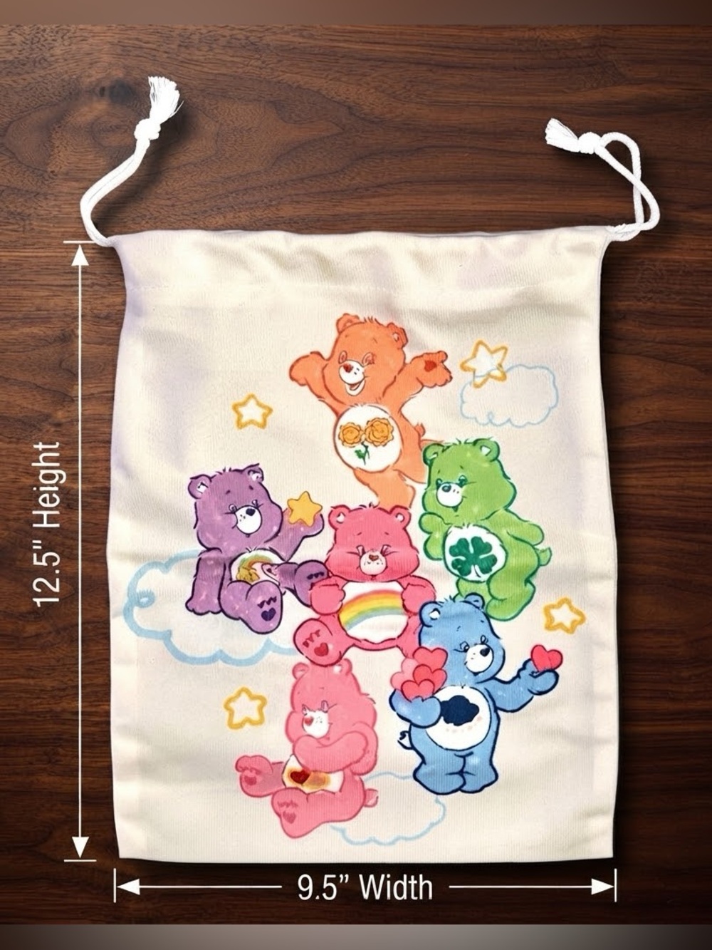 Care Bears Drawstring Pouch - Picture 3 of 3
